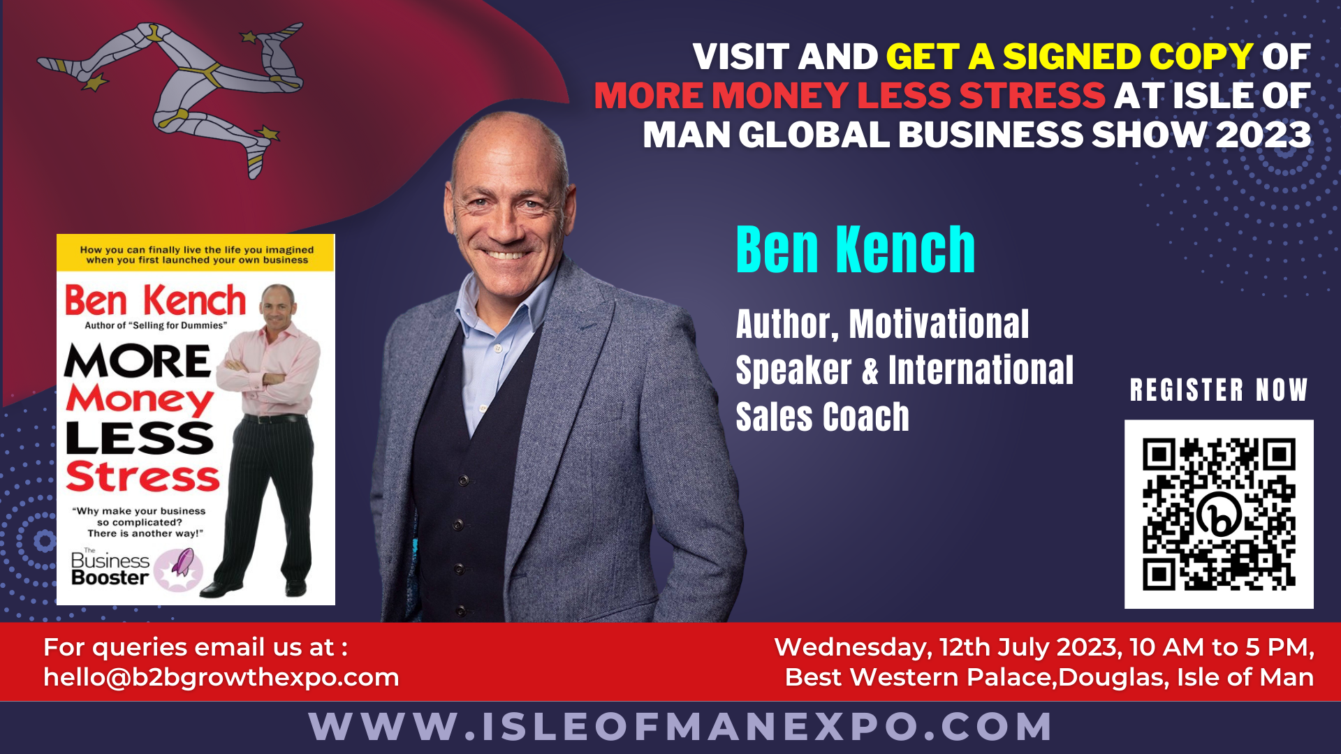 Meet Ben Kench and Get a Signed Copy of "More Money Less Stress"! Meet Ben Kench and Get a Signed Copy of "More Money Less Stress"!
